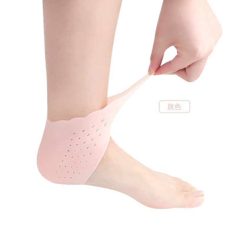 Silicone Foot Pad Heel Pad Non-slip Anti-crack Sandals Socks Cover Moisturizing Socks Heel Pad Heel Pad Comfortable Summer