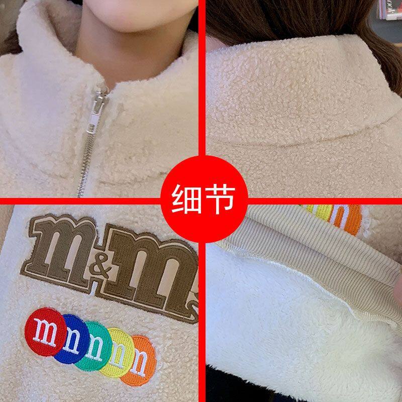 Maternity Autumn and Winter Clothing Set, Fashionable Maternity Clothing, New Velvet Thickeneded Loose Maternity Dress, Sweatshirt, Versatile