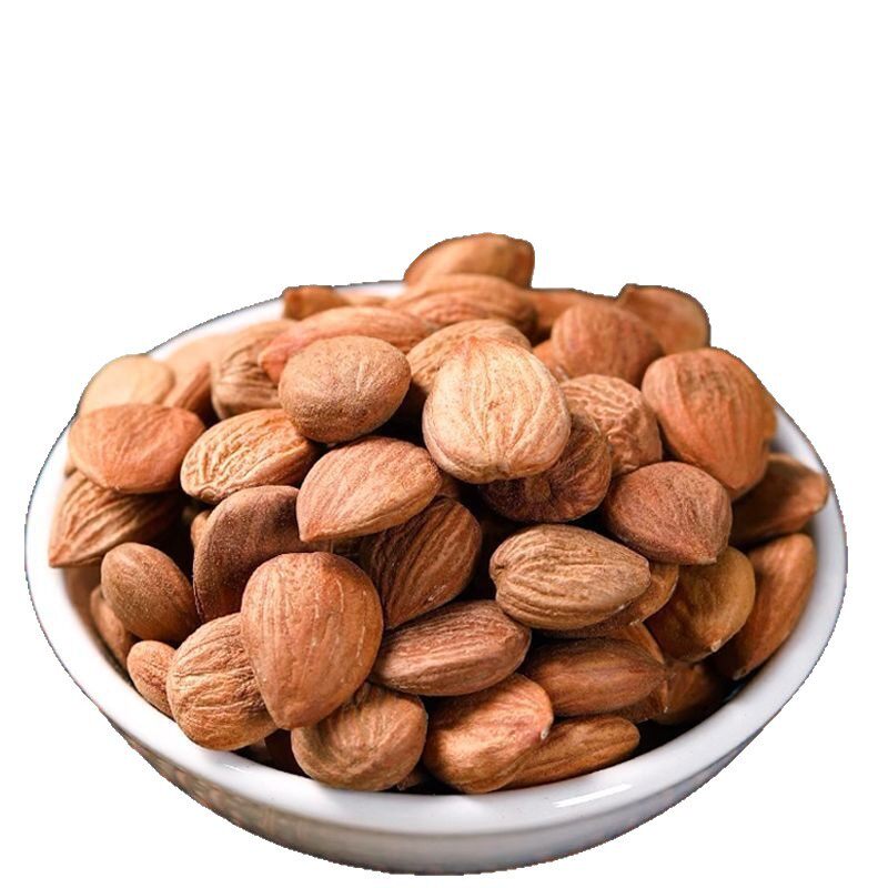 Almond Chinese Medicinal Materials 500 Mountain Almonds, Northern Almonds, Raw Almonds, Peeled Bitter Almonds with Skin, Medicinal Use, Sold Separately, Sweet Almonds