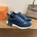 75 blue leather
