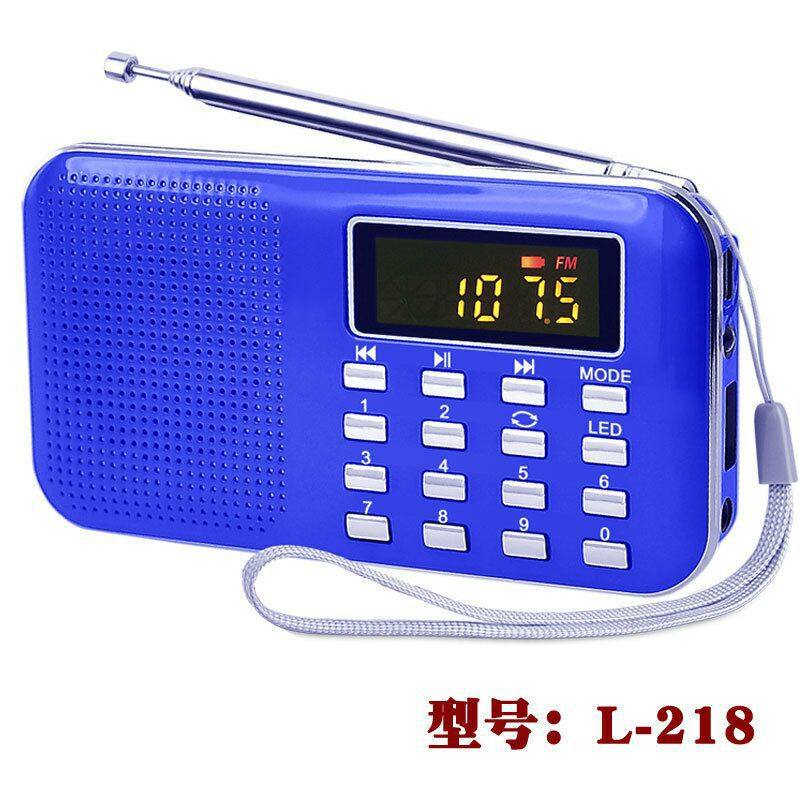 Happy with card speaker L218 ultra-thin mini speaker portable card elderly radio MP3