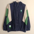 26 brazilian sapphire blue windbreaker hooded