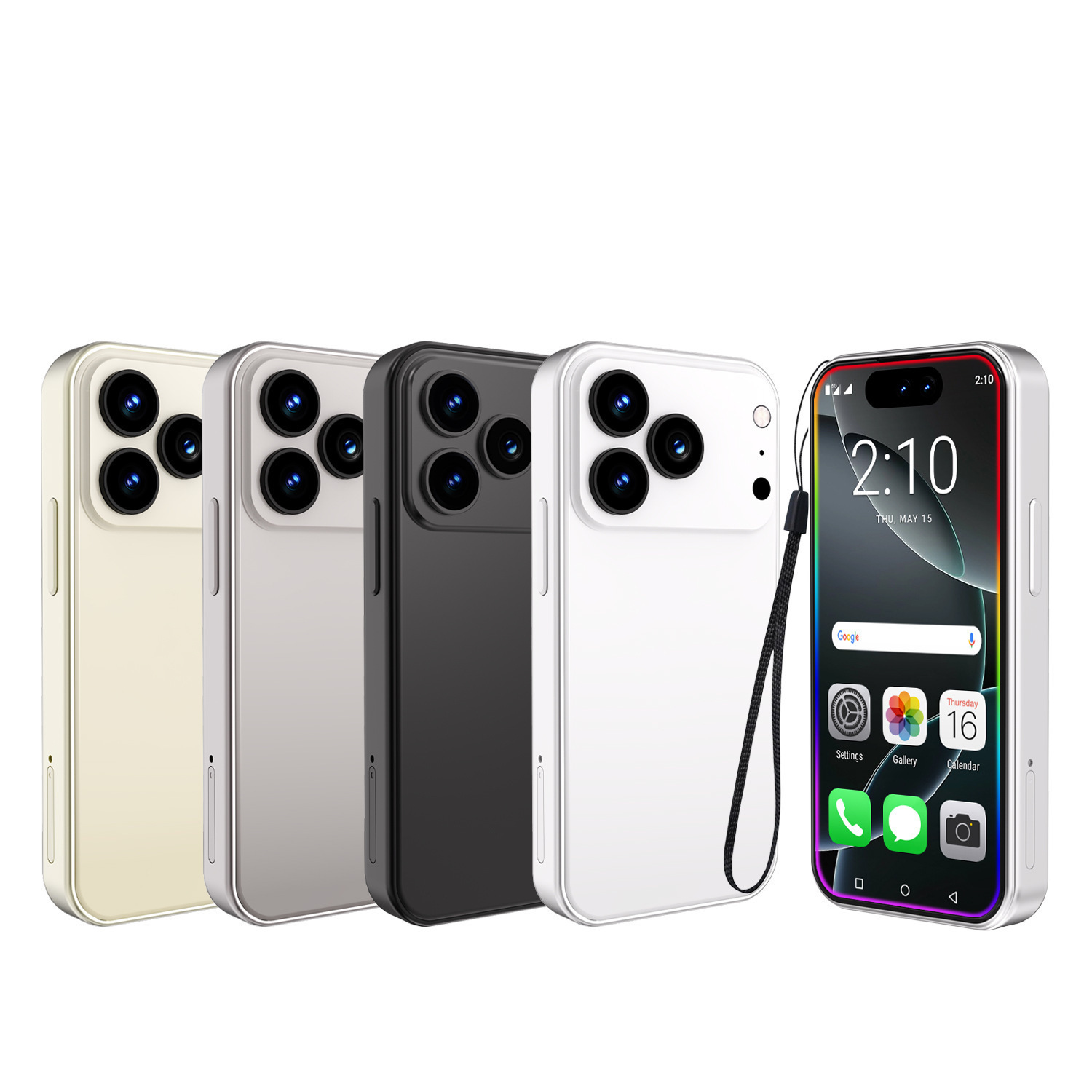 跨境新款MINI 17promax迷你智能手机 外单4.0寸四核谷歌商店安卓