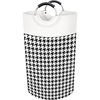 Cross-border Foldable Dirty Clothes Basket High-tube Waterproof Laundry Basket Storage Basket Household Bathroom Finishing Storage Barrel Dirty Clothes Basket