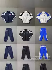 Woven Suit with Embroidered Badge, Breathable European and American Hip-Hop Rap Street Sports Style Jacket