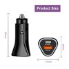 New mini PD12W mobile phone car charger PD car charger fully compatible PD USB Car Charger car charger