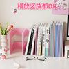 Bookend Bookshelf Anti-Tip Reading Stand Desktop Divider Fixed Organizer Desk Storage Student-Specific Vertical Type