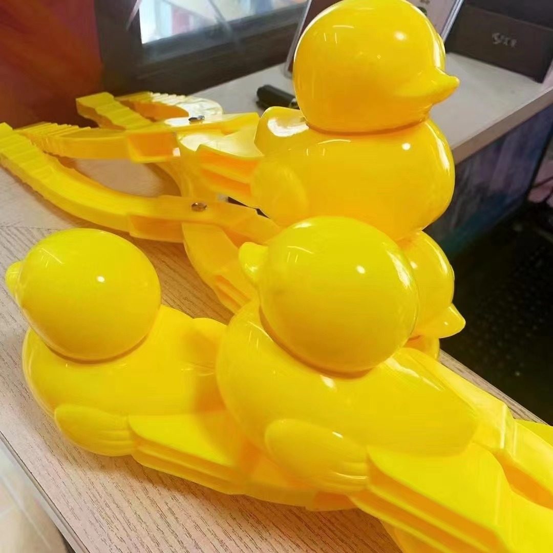 儿童玩雪玩具 夹雪器神器雪球夹 勺打雪仗工具沙球夹子沙滩玩具