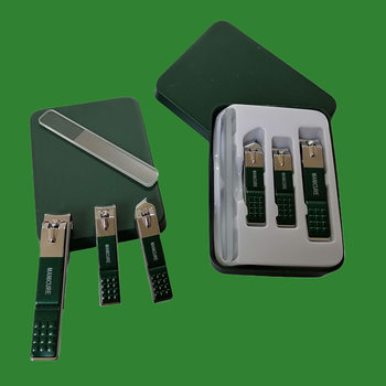 Net red dark green 4 nail clippers full set of trembles nail tools nail clippers nail clippers nail clippers manicure tools suit