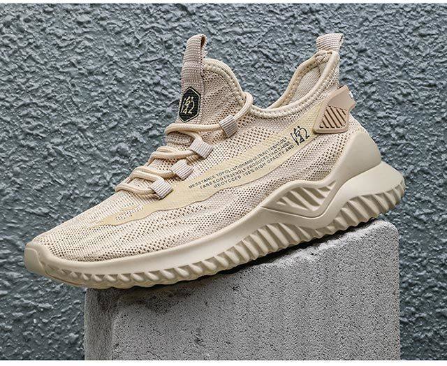 Free Shipping Cross-border Men's Shoes Casual sneaker Flow All-match Coconut Shoes Lightweight Travel Shoes Breathable Student Flying Woven Shoes 5 O1CN0156hrQ323bXqSUcWuy !!2211832087274 0 cib