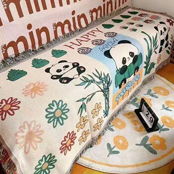 Multifunctional Sofa New Model Universal Double-Sided Backrest Blanket Style Four-Season Towel Source Factory Wholesale Dropshipping Free Shipping