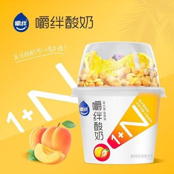 Chew 6 Yogurt Cereal Cereal Yami Yogurt Nutritional Meal Replacement Cup 180g Official Flagship Store Mixing Cup
