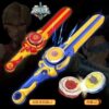 Boys Luotuo Fighting Hurricane Spirit of War Sword New Style Top Toy Children New Style 6 Accessories Langrisser Sword Spin