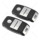 Подходит для Kia K4 smart card key shell K4 замена ключа дистанционного управления автомобилем левый и правый маленькие ключи mini 4