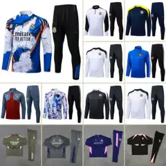 25 Club Half-Zip Football Jerseys, Player Version, Camouflage Version, Real Madrid, Chelsea, San Jose, Manchester United, Manchester City, Bayern