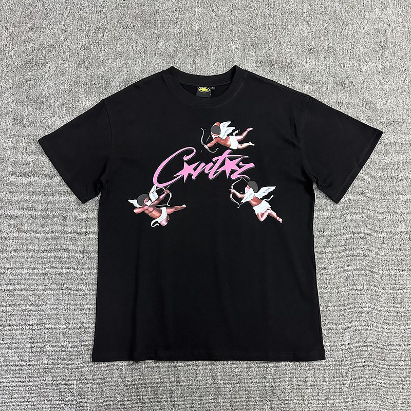 corteiz Alcatraz series T-shirt short sleeves letter logo printed round neck short sleeve T-shirt cross-border foreign trade hot sale