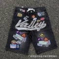 1980s denim shorts/washed black