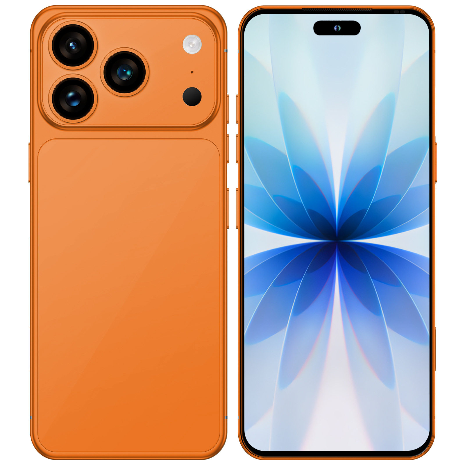 I17promax跨境7.3英寸高清屏安卓2+16G全球通智能手机4核低价现货