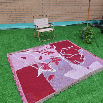 Wholesale Line Blankets, Nap Blankets, High-End Gift Blankets, Tapestry Jacquard Tapestry, Outdoor Camping Blankets, Anti-Cat Scratch Full Coverage