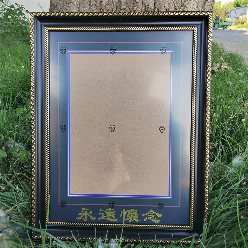 Dark red 16-inch legacy frame solid wood photo frame paint wood worship rack A4 inch wall factory direct 10 postage