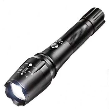 Flashlight strong light rechargeable super bright outdoor long shot mini portable multi-functional household ultra-long endurance LED light