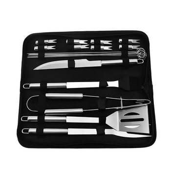 BBQ Tools suit Stainless Steel Multifunctional Outdoor Combination BBQ BBQ Tools Full Set Factory Direct in stock