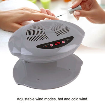 High-Power Manicure Dryer for Mobile Phones, Hot and Cold Air Dual-Use Nail Polish Dryer for Home Bathroom, Wet and Dry Use