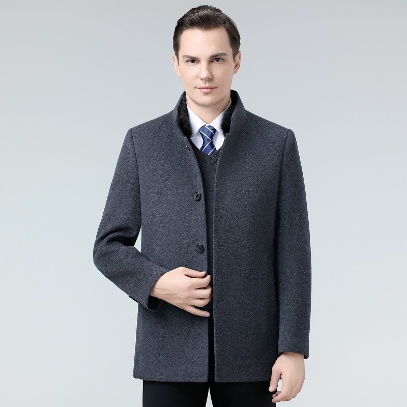 Áo Khoác Nam Dày Ấm Hàng Mùa Xuân Thu Đông Trung Niên