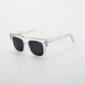 Transparent frame black film