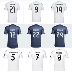 2425 Real Madrid Star Football Jersey Mbappe Vinicius Balvede Bellingham Rodrigo Jersey