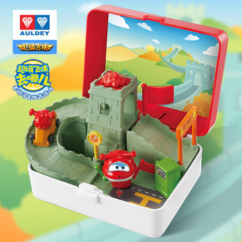 Where is Super Flying Man going? Blind Box of Places of Interest Browse Natural Scent World Food Le Di Children's Toys