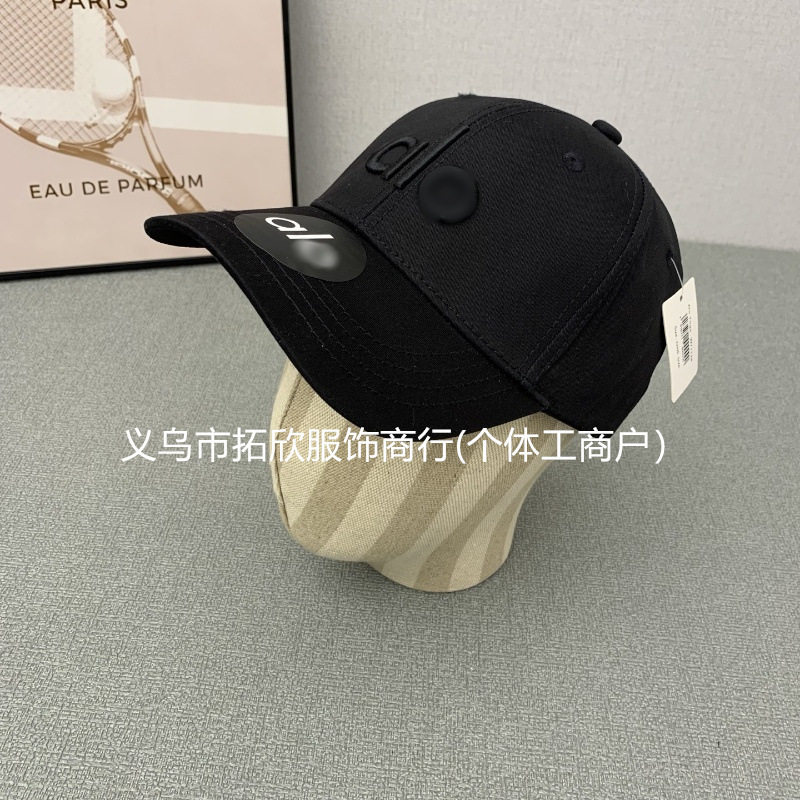 Correct alo New Hat Men's and Women's Cap Couple's Breathable Sports Sun Protection Sun Hat Hard Top Baseball Cap