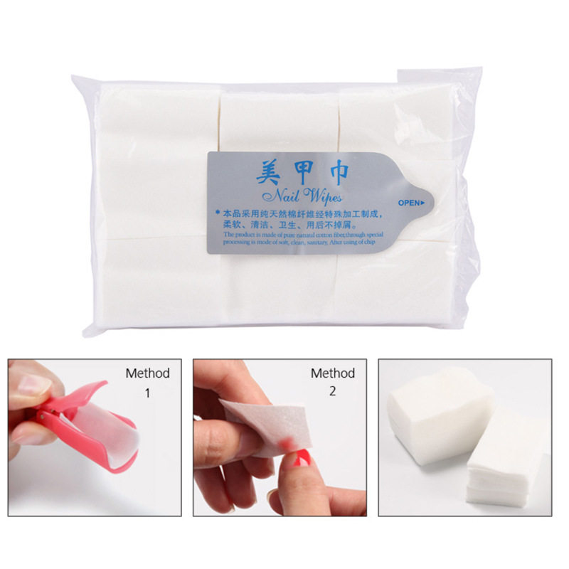 Nail beauty wholesale makeup nail remover cotton nail towel nail remover disposable cotton towel HZ12051