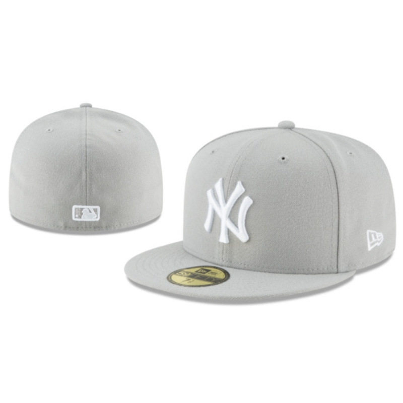 New York Yankees Size Cap Closed Cap Baseball Cap Sunscreen Sun Hat Embroidered Hat Multi-color