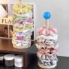 Log Hair Band Storage Artifact Shark Clip Kidsren's Rubber Band Headband Ins Style Wire Reel Upright Storage Rack