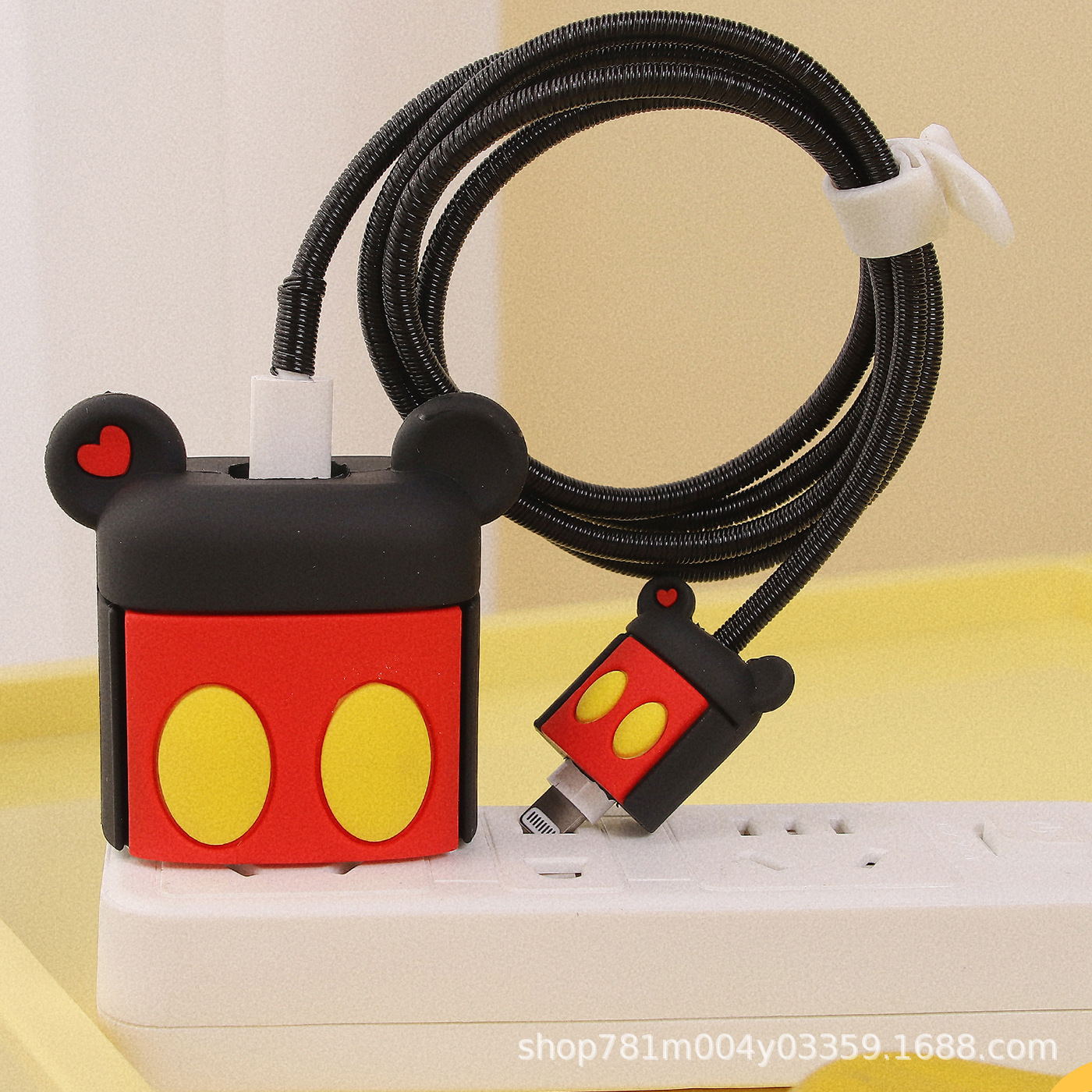 数据线保护套适用苹果充电器保护套芭芘充电头保护套充电线保护套