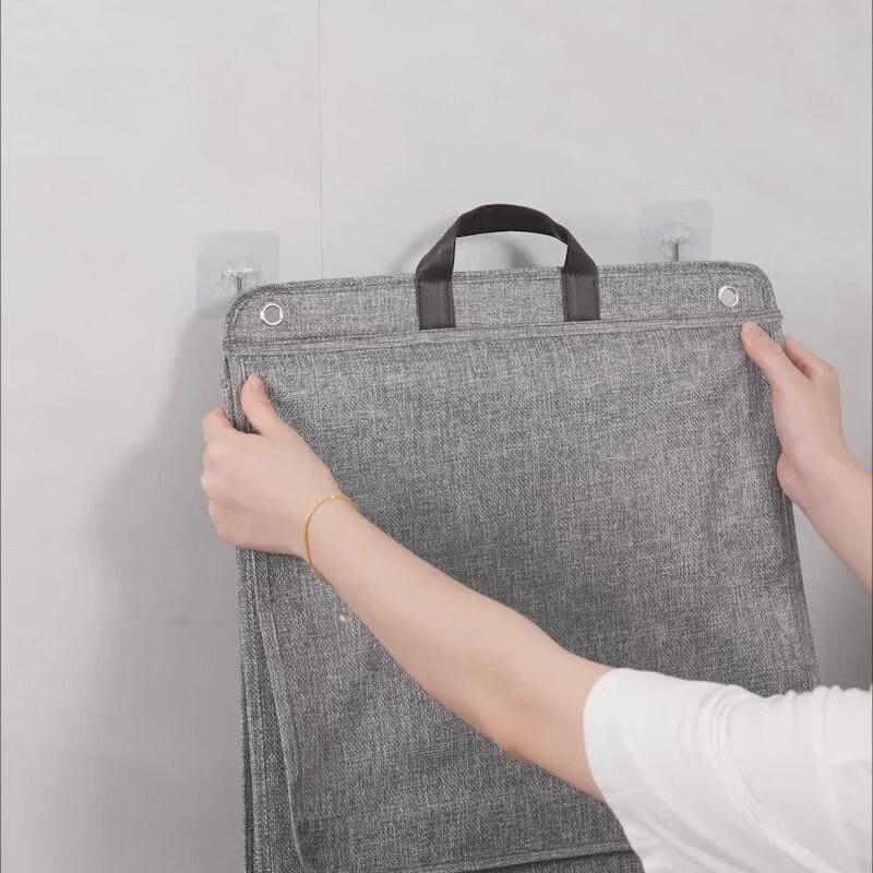 Bathroom Dirty Clothes Basket Foldableable Home Bedroom Dormitory Multi-Functional Storage Basket Hanging Behind the Door Wall Storage Basket