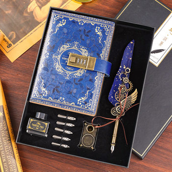 European-style Retro Creative Quill Pen suit Birthday Gift Small Gifts Girls Send Boys to Junior High School Begins
