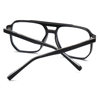 K9024 New Box Double Beam Large Frame Anti-Blue Light Flat Glasses Frame Men's Fashionable All-Match Myopia Frame Women
