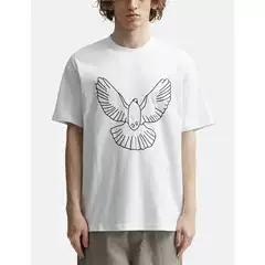 2025 Summer New Style Short-Sleeve Unisex T-Shirt, Loose Fit, Round Neck, Casual Print, American-Style Cross-Border Pattern Print, Cartoon