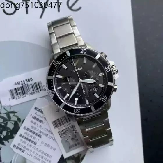Watch Large Dial Men's Watch Three Eyes Six Hands Multi-Function Chronograph Calendar Sports Men's Watch Ar11360