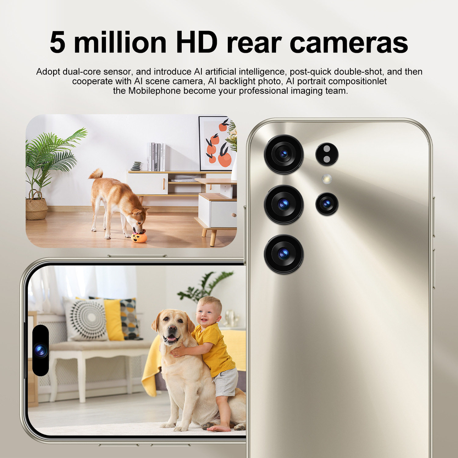 S25 Mini迷你跨境手机 4.5英寸2+16GB安卓10.0外贸智能手机批发商