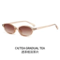Light tea frame double tea lenses