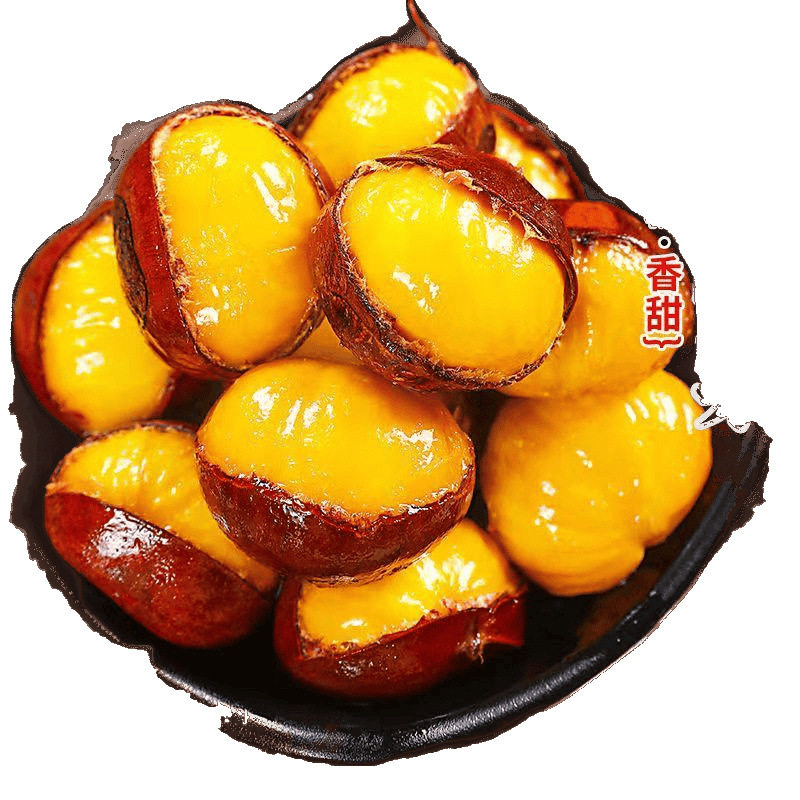 Authentic Wild Hebei Qianxi Oil Chestnuts 5/ 15.5kg Fresh Chestnuts Ready-To-Eat Raw Chestnuts Wholesale Price Non-Cone Chestnuts