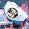 Nezha's Devil Boy Sea Movie Surrounding Relaxation Gift for Middle School Students Neutral Watch Round Pointed Watch