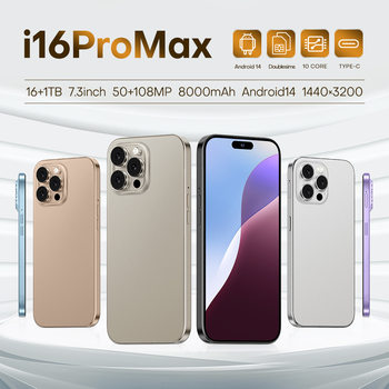 I16Promax Cross-Border 7.3inch High-Definition Screen Android 4+64g Global 4g Smartphone 8-Core Low Price