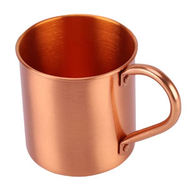 Pure Copper Mug Water Mug Moscow Mule Mug Cocktail Mug Coffee Mug Beer Mug Curled Straight Mug