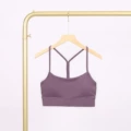 Iris purple y-shaped vest