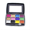 12 Color Band Mirror Eye Shadow Plate Student Sequins Glitter Earth Color Pearlescent Matte Beginner Glitter Eye Shadow