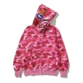 Dark pink camouflage